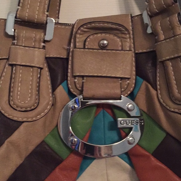 Guess Boho satchel purse - Picture 2 of 8
